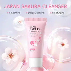クロスボーダー外国貿易日本の桜フェイシャルクレンザー50g保湿スキンケアフェイシャルクレンザー - Product Image 4
