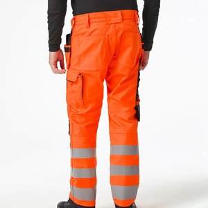 Quality Breathable Waterproof Quick Dry Customizable <b>Cargo</b> Trousers Men Safety Workwear Reflective <b>Work</b> Pants - Product Image 3