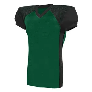 Maillot de football américain sur mesure de qualité supérieure, respirant, imprimé, 100 % polyester, couleurs et logo personnalisés, faible MOQ - Product Image 5