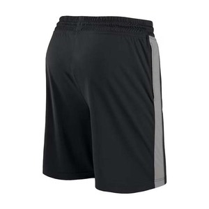 Shorts Bermuda pour homme, couleur unie, séchage rapide, taille élastique, avec bande latérale, style décontracté, longueur mi-longue, polyester, fermeture à cordon - Product Image 2