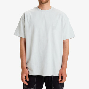 เสื้อยืดลำลองผู้ชาย ผ้าฝ้าย 100% ทรงหลวม โอเวอร์ไซส์ ลายสก็อต ใส่สบาย ระบายอากาศได้ดี แห้งเร็ว รับสกรีนโลโก้แบบดิจิตอล - Product Image 1