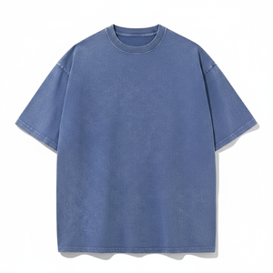 Camiseta de Hombre de Punto 100% Algodón Premium, Transpirable, de Alta Calidad, Casual, Ecológica, Anti-Pilling, Suave, 220g, Corte Regular - Product Image 1