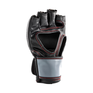 Customized Professional Leather MMA Gloves For Grappling Training <b>Open</b> Palm High Density Padding Boxing Gear - Product Image 2