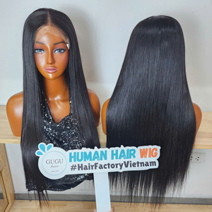 Perruque en cheveux humains vierges de 30 pouces, lisse et droite, pour femmes noires - Product Image 3