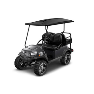 Carrito de golf eléctrico todoterreno de 4 plazas con carrocería personalizada, color de asiento personalizado y buggy elevado - Product Image 2