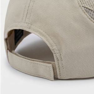 Gorra de Béisbol con Laterales de Malla Gris Claro, Estilo Deportivo para Exteriores, Fresca para el Verano, Universal, Adaptable, Diseño Avanzado para Hombre A1 - Product Image 6