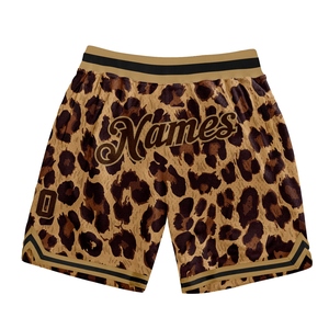 Custom Eco-Friendly Custom Black Black-<b>Old</b> Gold Authentic Throwback Basketball <b>Shorts</b> - Product Image 4