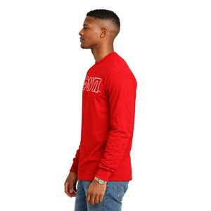 Maglietta a Maniche Lunghe con 3 Lettere Kappa Alpha Psi Phi Nu Pi Rossa, Abbigliamento per Fraternità Greca con Design Classico, Comfort e Stile Premium - Product Image 3