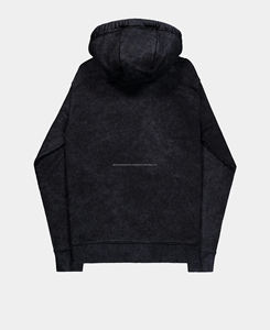 Sudadera con capucha unisex de poliéster/algodón, estilo oversize, transpirable, con efecto lavado a la piedra, cuello redondo y estampado, para invierno 2026, venta al por mayor - Product Image 2