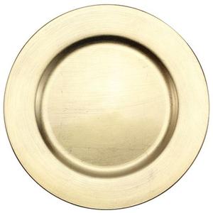 Assiette de Présentation Minimaliste Dorée pour Mariage, Accessoire de Table Décoratif de Luxe, Assiettes de Présentation Prix Usine - Product Image 1
