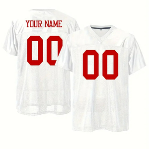 Wholesale Latest Design Football Jersey Orange Custom <b>Name</b> Number Two Color Mens Youth Made OEM ODM Service Breathable Quick Dry - Product Image 2