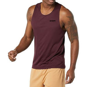 Camisetas sin Mangas Transpirables para Hombre de Secado Rápido con Diseño de Logotipo Personalizado - Product Image 4