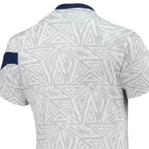 Women White Sublimated Soccer Jersey Short Sleeve Polyester Football Shirt <b>Athletic</b> Team Match Training Sportswear Apparel - Product Image 4