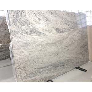 Dalles de granit blanc Viscon de 70x240 pouces, parfaites pour les sols et les comptoirs de cuisine, durables et de qualité supérieure fabriquées en Inde - Product Image 4