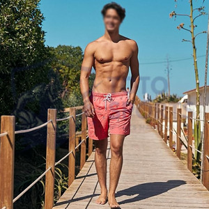 กางเกงขาสั้นผู้ชายสำหรับฤดูร้อน ดีไซน์ใหม่ ผ้าเนื้อนุ่ม ระบายอากาศได้ดี เอวยางยืด น้ำหนักเบา เหมาะสำหรับวิ่ง ผลิตตามสั่งจากซัพพลายเออร์ชั้นนำ - Product Image 6