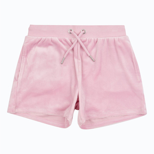 Conjunto informal de verano de 2 piezas para niñas, camiseta negra estampada con pantalones cortos rosas, conjunto de jersey de manga corta con cuello redondo - Product Image 5
