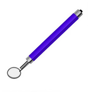 Premium Quality Dental Mouth <b>Mirror</b> with <b>LED</b> Light Blue Color Handle Oral Examination Instrument German Stainless Steel - Product Image 6