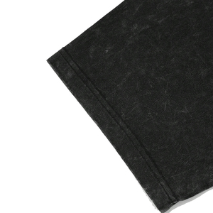 Men's <b>Knitted</b> Eco-Friendly 100% Cotton Terry Acid Wash Summer Casual Solid High Quality Customized Logo Crew Neck T-Shirts <b>Set</b> - Product Image 4