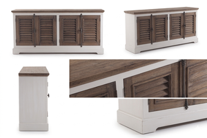 Cómoda de Madera de Teca Sólida Luna Yen – Mueble de Almacenamiento para Dormitorio con Diseño Moderno Escandinavo y Acabado Natural - Product Image 3