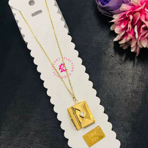 Venta Directa de Fábrica a Bajo Precio, Collares de Acero Inoxidable para Niños, Chapados en Oro, Modernos, de Aleación Mixta, Venta al Por Mayor, Regalo - Product Image 1