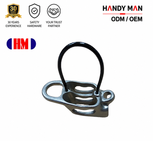 Dispositivo de aseguramiento de aluminio forjado AB-030 ATC de doble ranura para cuerda de 8-11 mm, 65 g, ligero, para escalada en montaña y roca - Product Image 1