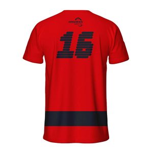 Camiseta personalizada lisa de 300 g/m², camiseta de lujo con impresión de logotipo personalizado, camiseta básica con cuello simulado, camiseta oversize para hombre. - Product Image 6