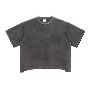 Camisetas con Estampado Acid Wash para Hombre, Diseño Cuadrado, Tallas Grandes y Extra Grandes - Product Image 6