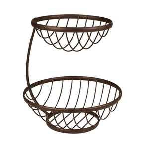 Wholesale Eco-Friendly Multi-Purpose Tabletop Durable Kitchen <b>Storage</b> Iron Wire Metal <b>Vegetable</b> Fruit <b>Basket</b> at Best Price - Product Image 4