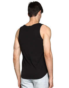 เสื้อกล้ามออกกำลังกายผู้ชายคุณภาพสูง ผ้าฝ้าย 100% ระบายอากาศ แห้งเร็ว เป็นมิตรกับสิ่งแวดล้อม ปรับแต่งสีและดีไซน์ได้ - Product Image 2