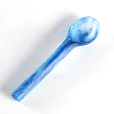 Cuillère à glace élégante et vintage de designer avec manche en résine FC-4730, fabriquée en Inde, impression de logo personnalisée, vente en gros de vaisselle - Product Image 4