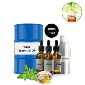 Huile essentielle de Tulsi 100% pure et naturelle, parfum frais, certifiée GMP |   Aromaaz International Distillé à la vapeur Origine Inde - Product Image 4