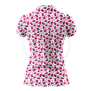 Polo de golf pour femme, idéal pour l'été, avec tissu souple et flexible, parfait pour les occasions décontractées professionnelles, la marche et les aventures en plein air - Product Image 3