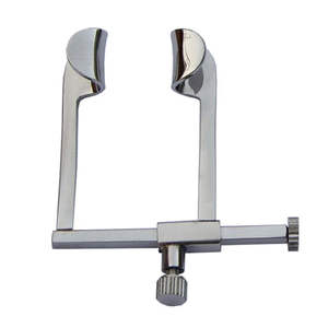 Espéculo Oftálmico Personalizado Cook con Tornillo de Bloqueo, Retractor de Párpado de Hoja Sólida, Instrumento Manual de Precisión de Acero Inoxidable - Product Image 3
