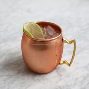 High Finished Copper <b>Mug</b> Health Beneficial Drinking Copper Moscow Mule Beer <b>Mugs</b> <b>Reusable</b> Lemonade <b>Mugs</b> at Reasonable Prices - Product Image 3