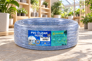 Tuyau transparent en PVC KARYON, diamètre intérieur 4mm-50mm, longueur 30m, flexible multifonction pour transfert d'eau/air/pulvérisation, compatible enrouleur de tuyau - Product Image 1