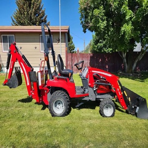 Tractor Compacto 4x4 Massey Ferguson GC1725M con Cargador y Retroexcavadora, Bomba de Caja de Cambios Resistente, Rodamientos Duraderos, Máquina de Alto Rendimiento - Product Image 4