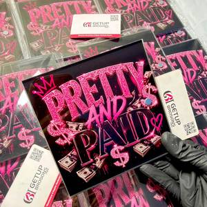 Caja de Pestañas Acrílica Profesional de Alta Calidad GETUP BROSONS, Rectangular, Personalizable, Herramienta de Belleza para Extensiones de Pestañas y Entrenamiento - Product Image 1