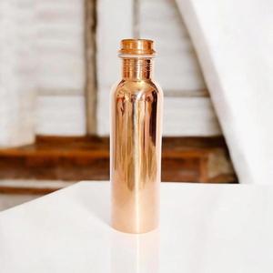 Plain Finish Real Copper <b>Bottle</b> With Glass Best Selling Copper Water <b>Bottle</b> Sets For Gift Ideas Office Home Drinking <b>Bottle</b> Set - Product Image 3