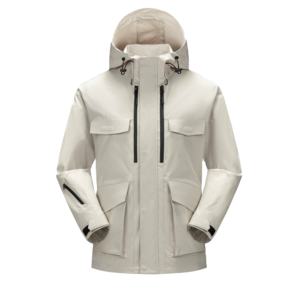 2025 hommes léger à capuche tactique veste de pluie respirant tissu imperméable pour les Sports d'hiver pour la randonnée pêche haute rue - Product Image 2