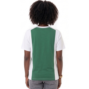 Camiseta de Maternidad de Manga Corta Verde y Blanca para Mujer, 100% Poliéster, Prenda Ligera y Transpirable para Verano - Product Image 2