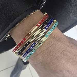 Bracelets en corne faits main de qualité supérieure, écologiques et tendance, bijoux artistiques à la mode, cadeau pour femme, élégance au quotidien, prix bas, pour mariage et fête - Product Image 3