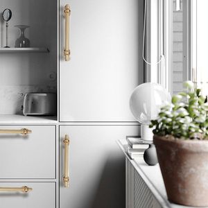 T Bar Drawer Knobs & Closet Pulls 10pcs Black Gold Kitchen Cabinet Door Handles for Furniture - Product Image 4