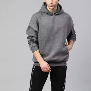 Sajjawal Zipper-Up Regular Fit 100% Cotton Fleece Heavyweight Solid Eco-Friendly Windproof <b>Waterproof</b> Breathable Winter Hoodie - Product Image 5