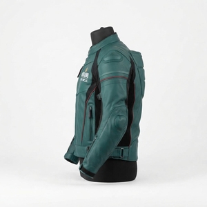 Veste de moto en cuir pour homme, veste de motard de qualité supérieure, vêtements de protection professionnels pour la course - Product Image 2