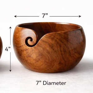 Wooden <b>Yarn</b> Bowls High Quality - Product Image 1