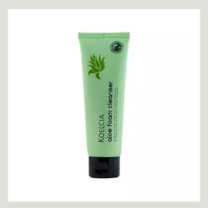 ผลิตภัณฑ์ดูแลผิวหน้าแบบเกาหลี K-Beauty Koelsia Aloe Foam cleanser ผลิตในเกาหลี 120 มล. x 5 ชิ้น โฟมล้างหน้าสำหรับผู้ชายและผู้หญิง - Product Image 3