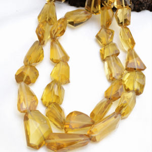 หินควอตซ์น้ำผึ้งธรรมชาติทรงเหลี่ยมขนาดใหญ่ สำหรับทำเครื่องประดับชั้นดี - Product Image 1