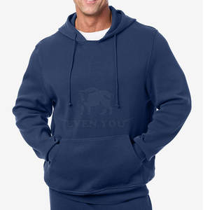 Sudadera con capucha de algodón grueso GSM para hombre, para uso invernal, tela gruesa, logotipo personalizado, suministro al por mayor de fabricantes - Product Image 2