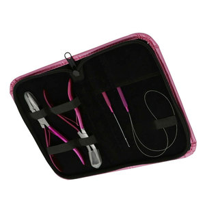 Kit de Extensiones de Cabello de Acero Inoxidable de Alta Calidad, Impermeable, Juego Completo de Herramientas de Belleza, Instalación Profesional de Extensiones de Cabello - Product Image 3
