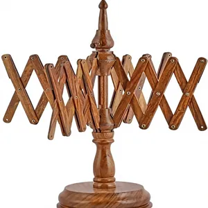 Adjustable Wooden <b>Yarn</b> <b>swift</b> Beech Wood Knitting Winder Foldable <b>yarn</b> holder for knitting room display - Product Image 4